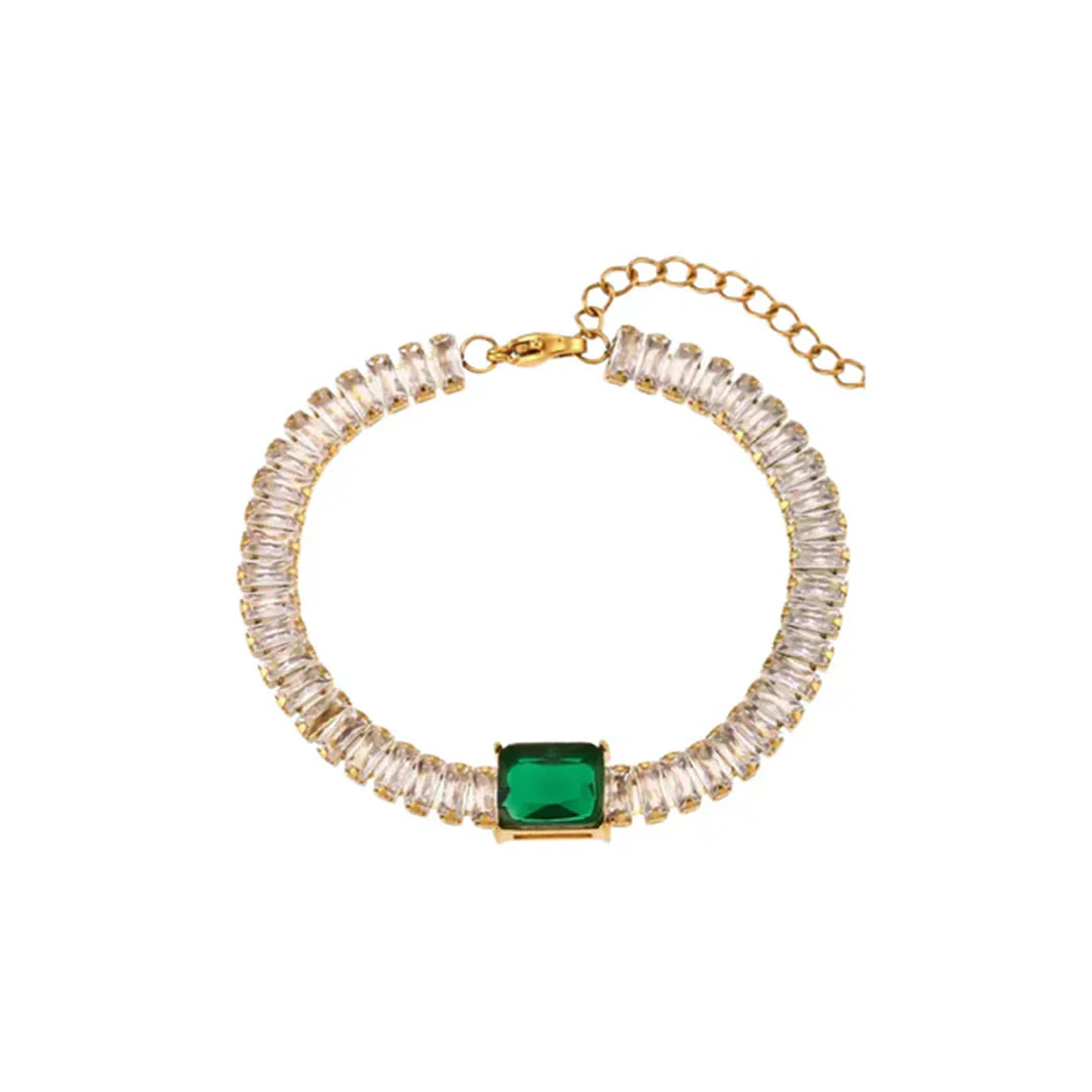 3 Bracelets (Snake + Emerald + Milas)
