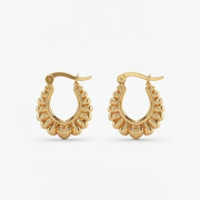 Indonesian Earrings - Stainless Steel