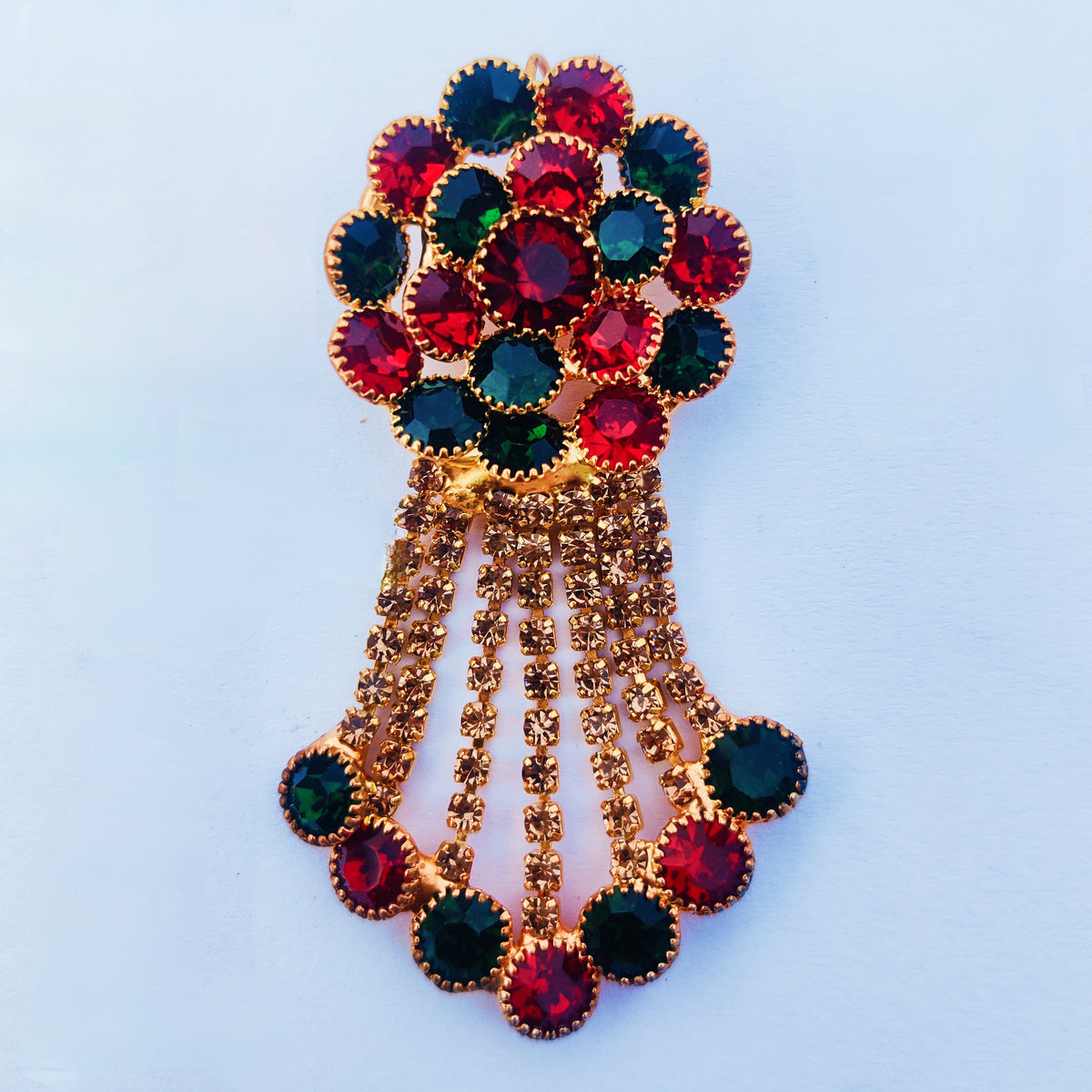Round Diamond Flower Earrings - Local Heritage