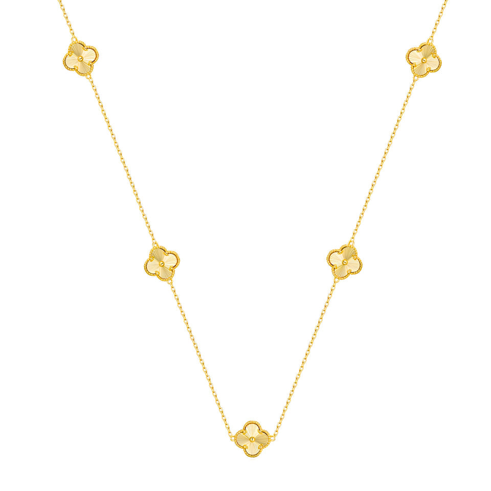 Clover Necklace - Stainless Steel