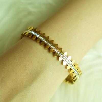 Spike Stud Bracelet - Stainless Steel