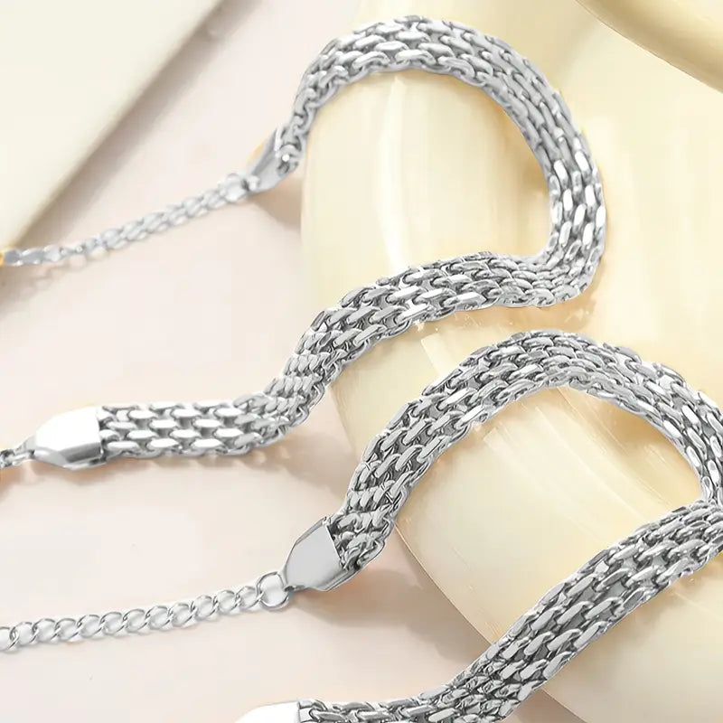 Silver Rowena Bracelet - Stainless Steel