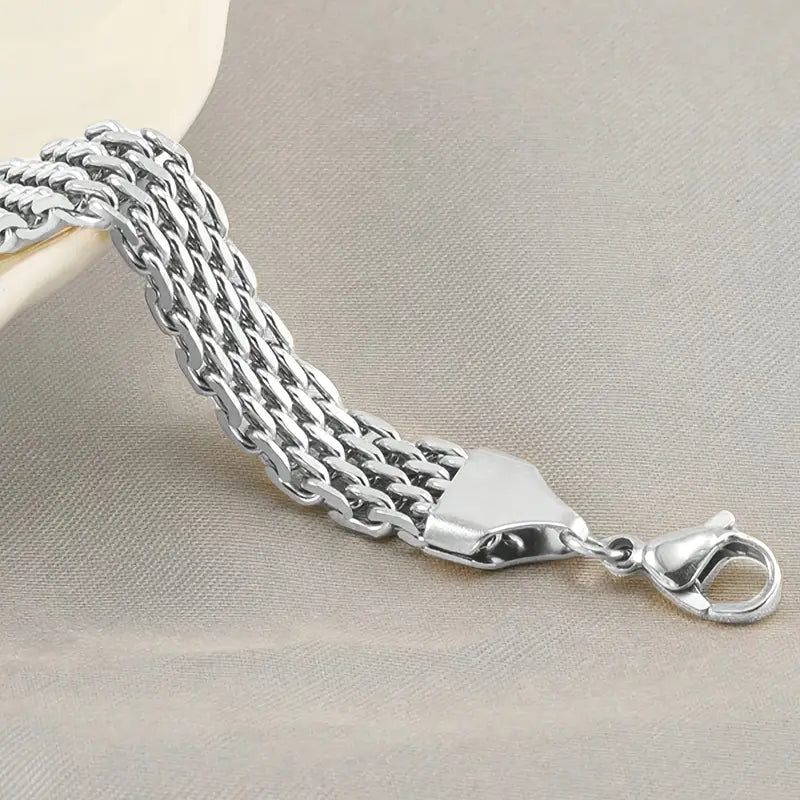 Silver Rowena Bracelet - Stainless Steel