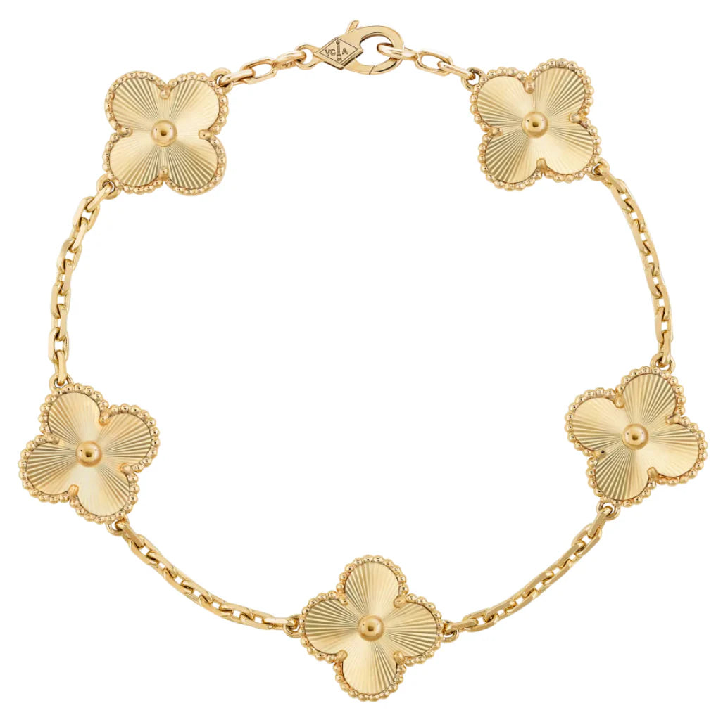 3 Bracelets (Cartier + Screw Nail + Golden Clover) - Stainless Steel