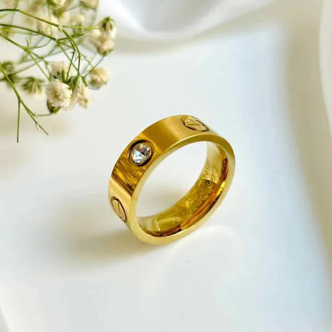 2 Bracelets ( Cartier + Clover) + 1 Cartier Ring - Stainless Steel