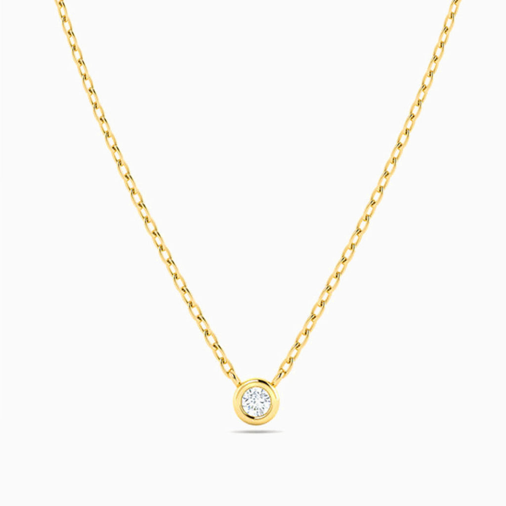 Mini Diamond Necklace - Stainless Steel
