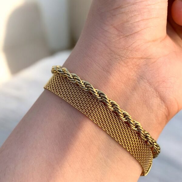 2 Bracelets (Milas + Rowena) - Stainless Steel