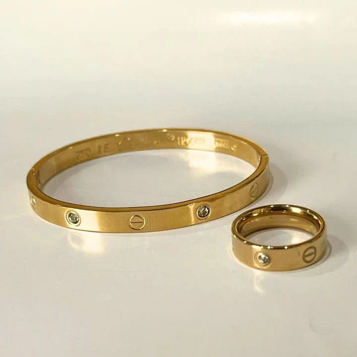 Set Cartier (Bracelet + Ring)