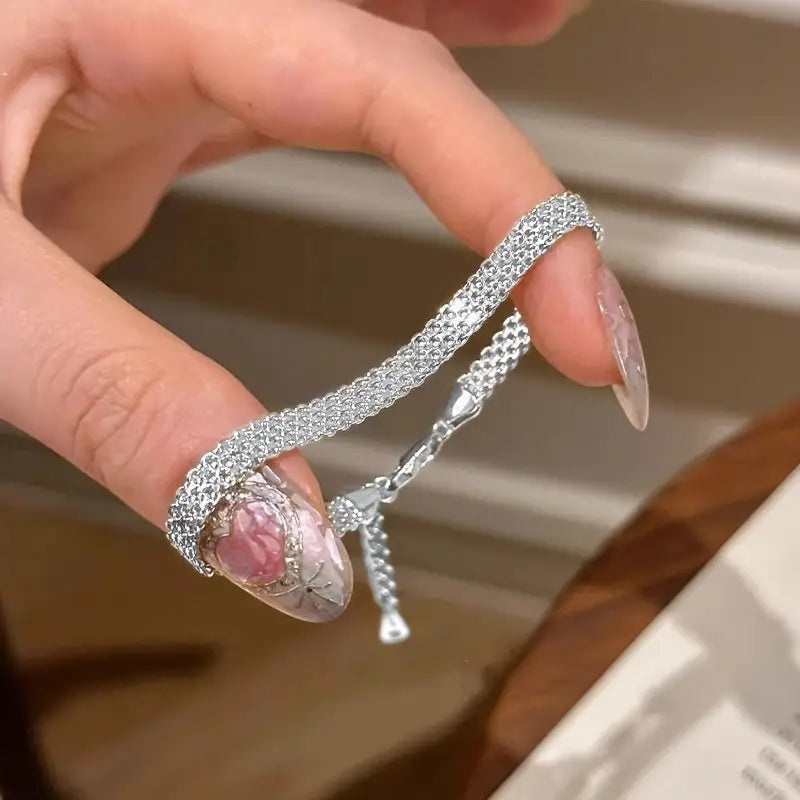 Silver Rowena Bracelet - Stainless Steel
