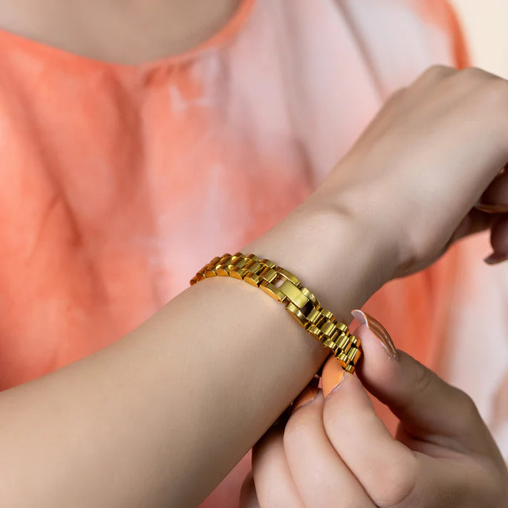 Watch Band Bracelet - Stainless Steel