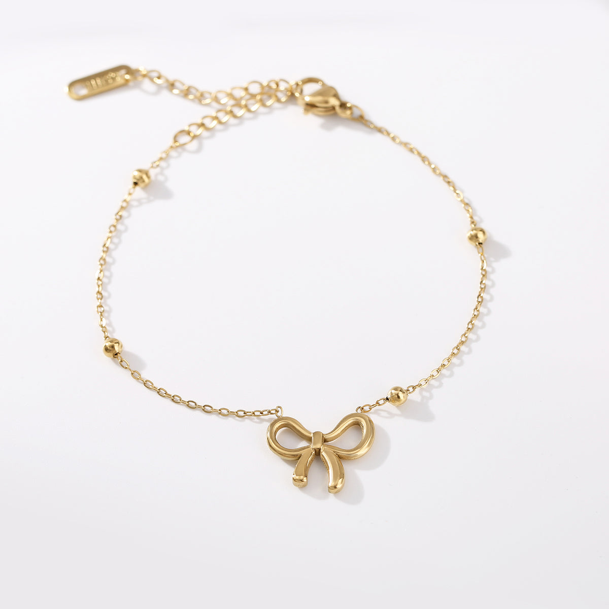 Bow Bracelet - Stainless Steel