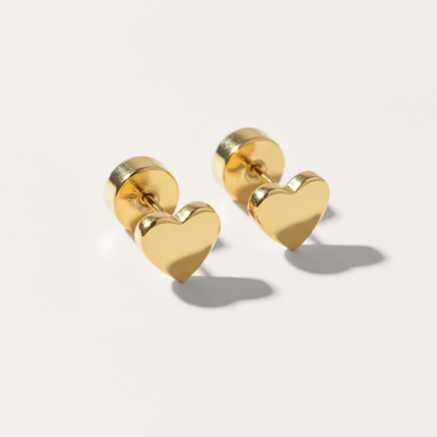 Heart Tops - China Gold