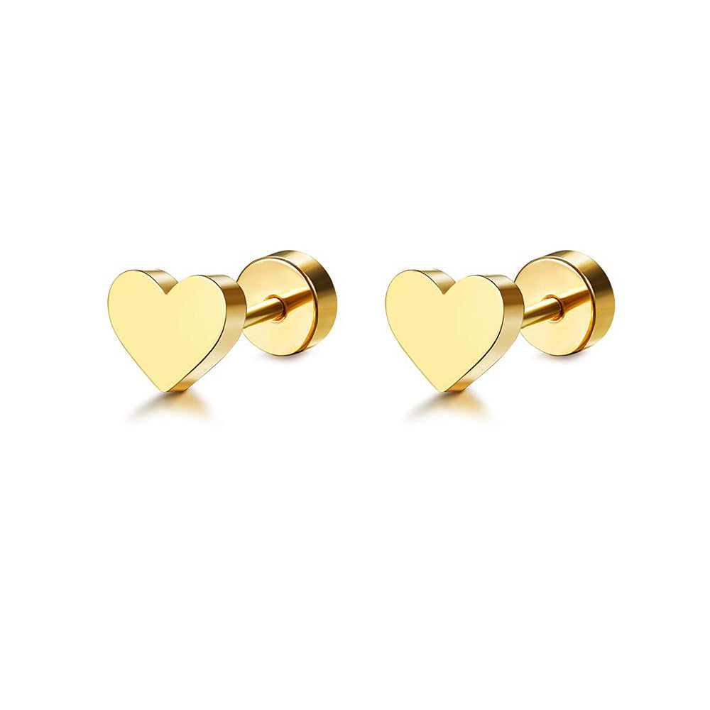 Heart Tops - China Gold