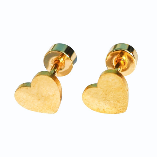 Heart Tops - China Gold