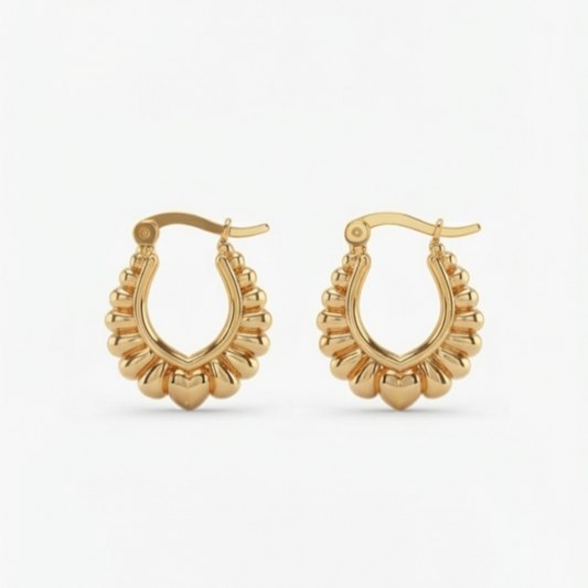 Indonesian Earrings - Stainless Steel