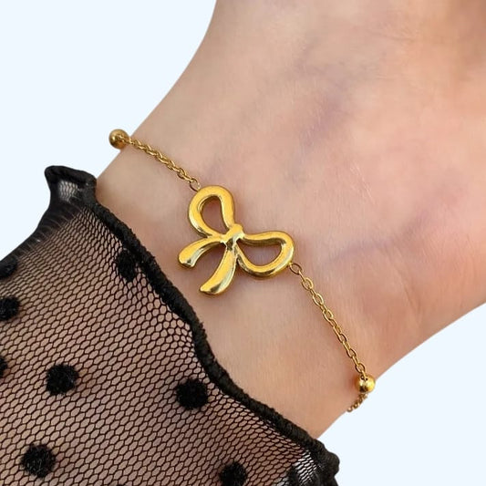 Bow Bracelet - Stainless Steel