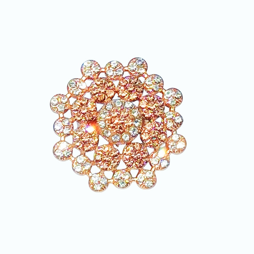 Champene Golden Joomar Adjustable Ring - Stainless Steel
