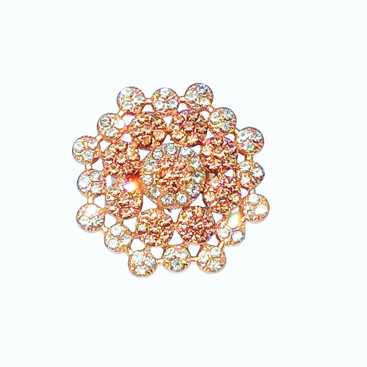 Champene Golden Joomar Adjustable Ring - Stainless Steel