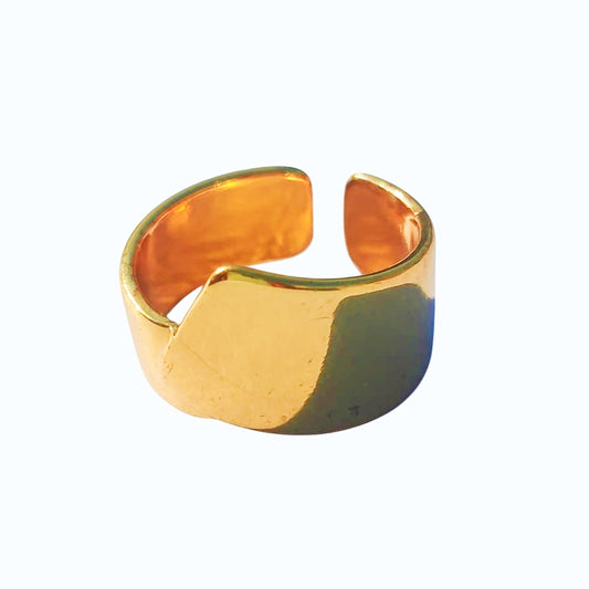 Knot Adjustable Ring - Stainless Steel