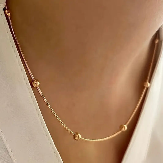 Simple Beads Necklace