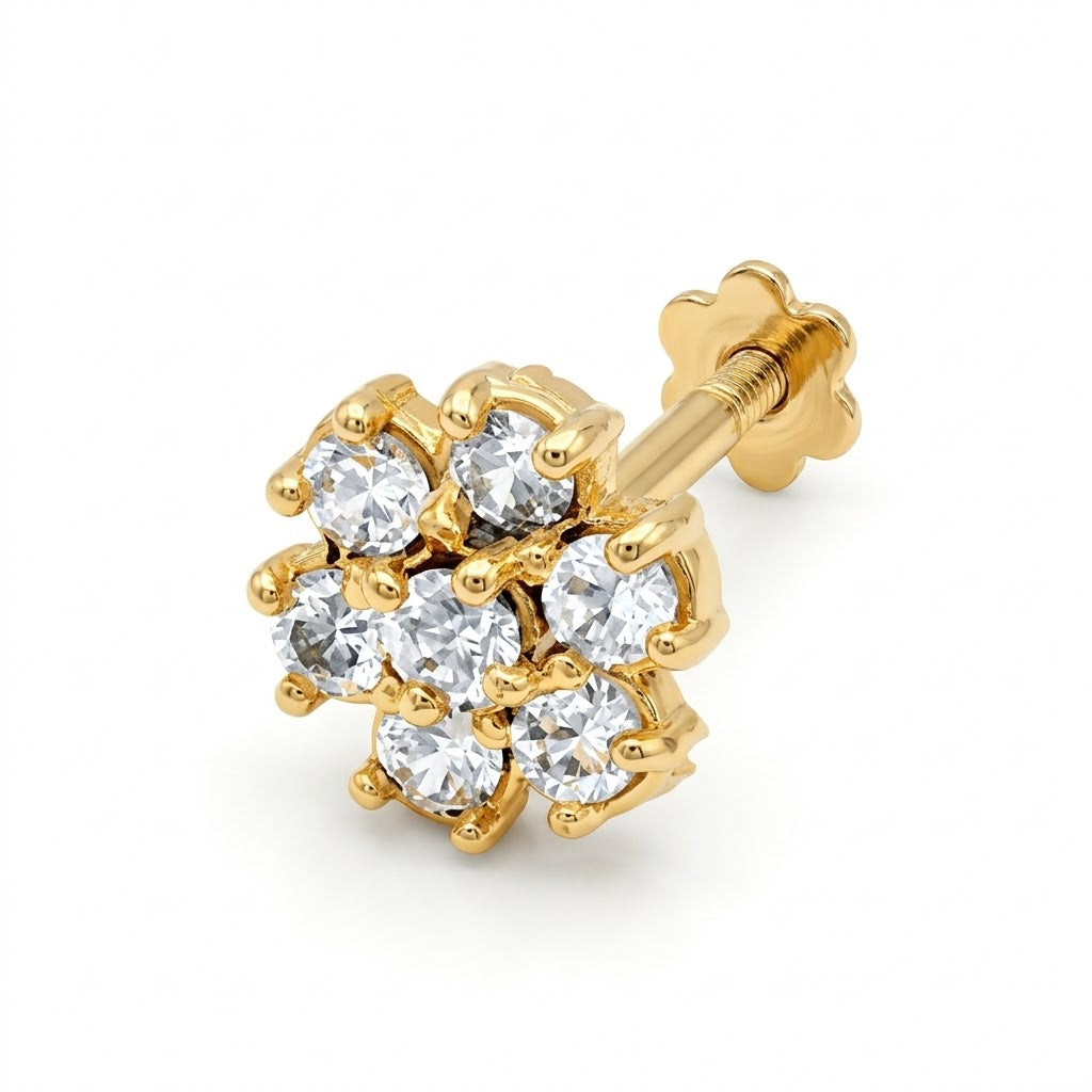 Nano Diamond Nose Pin