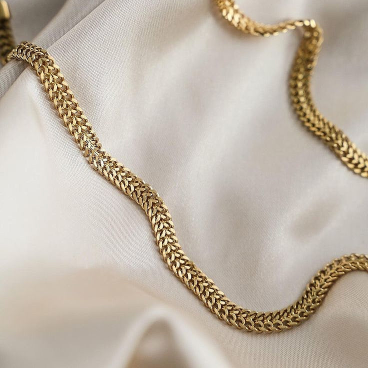 Curb Necklace - Stainless Steel